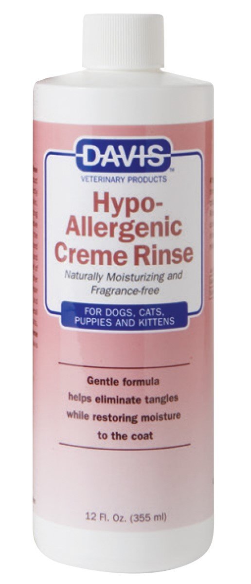 [Australia] - Davis Hypoallergenic Pet Crème Rinse, 12 oz 