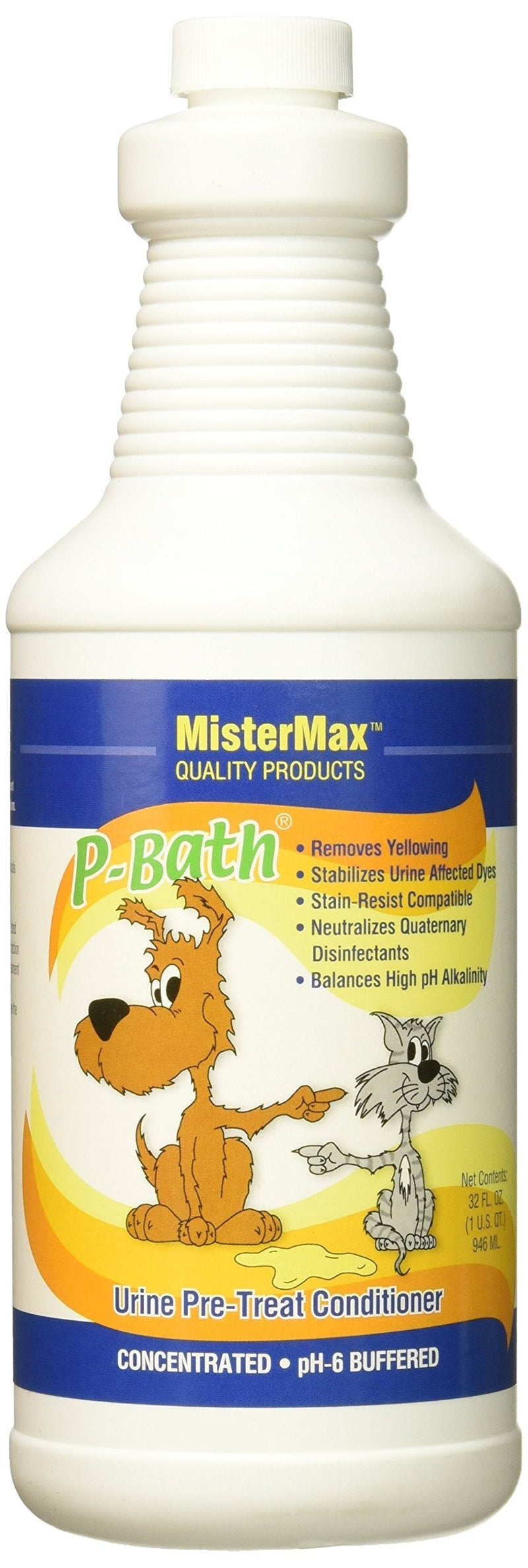 [Australia] - Mister Max P-Bath Urine Pre Treat Conditioner, Quart Size 