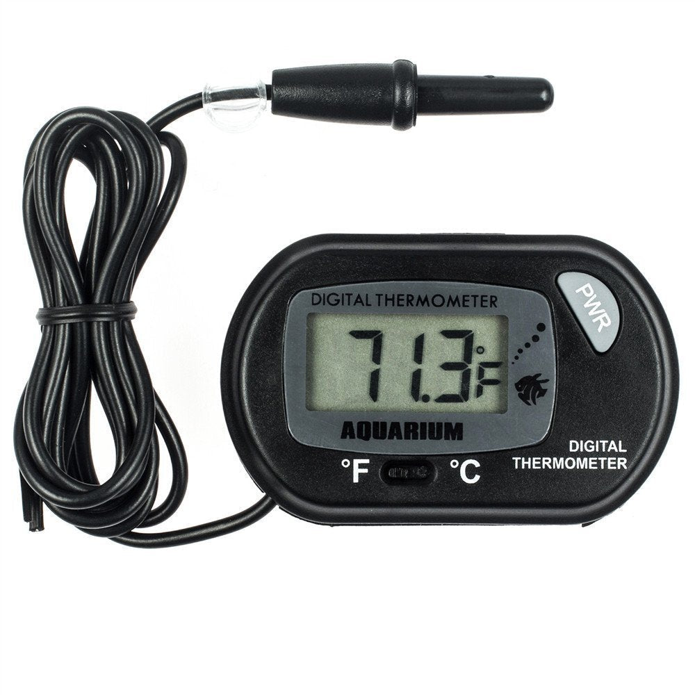 Zacro LCD Digital Aquarium Thermometer Fish Tank Water Terrarium Temperature - PawsPlanet Australia