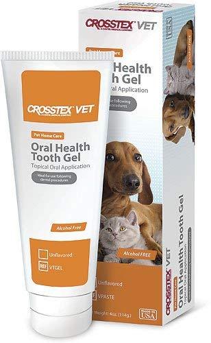 Crosstex VTGEL Tooth Gel, Unflavored, 4 oz. Tube - PawsPlanet Australia