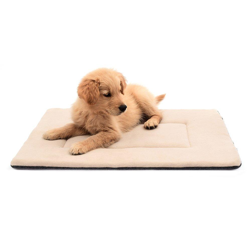 DERICOR Dog Bed Crate Pad 22*13" Gray - PawsPlanet Australia