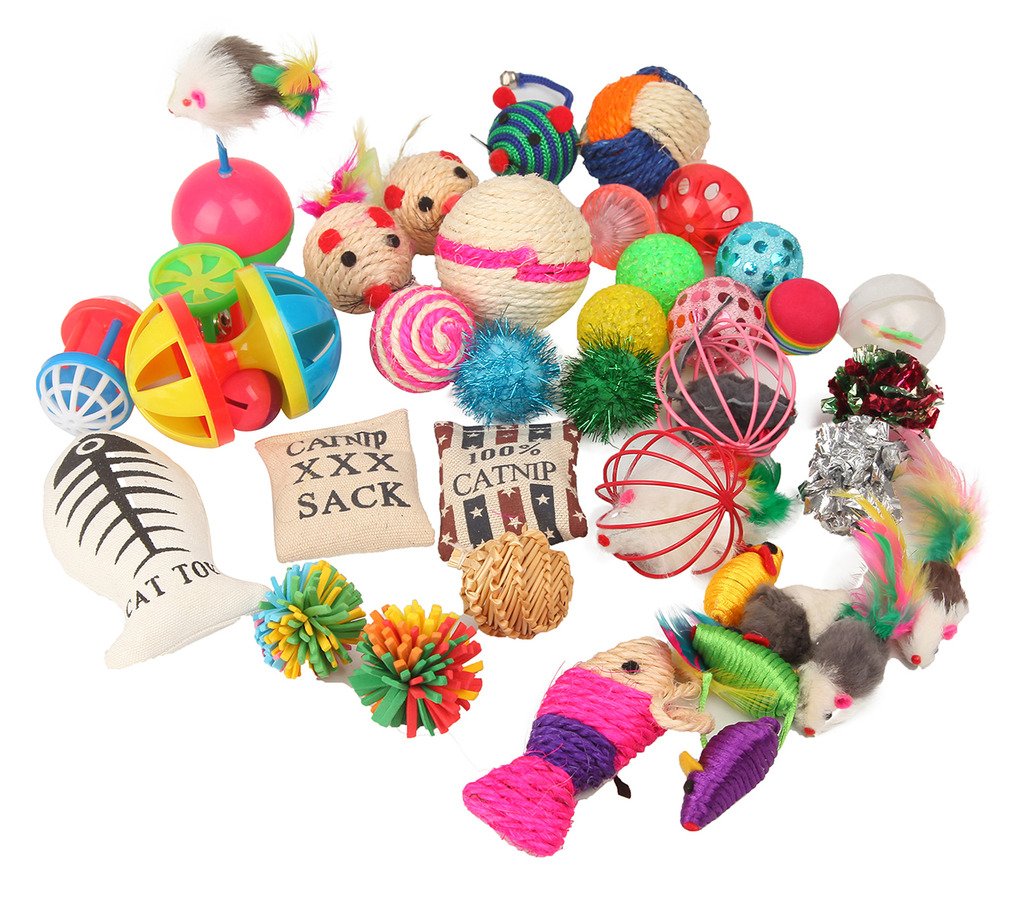 Fashion's Talk Cat Toys Variety Pack for Kitty 20 Pieces - PawsPlanet Australia
