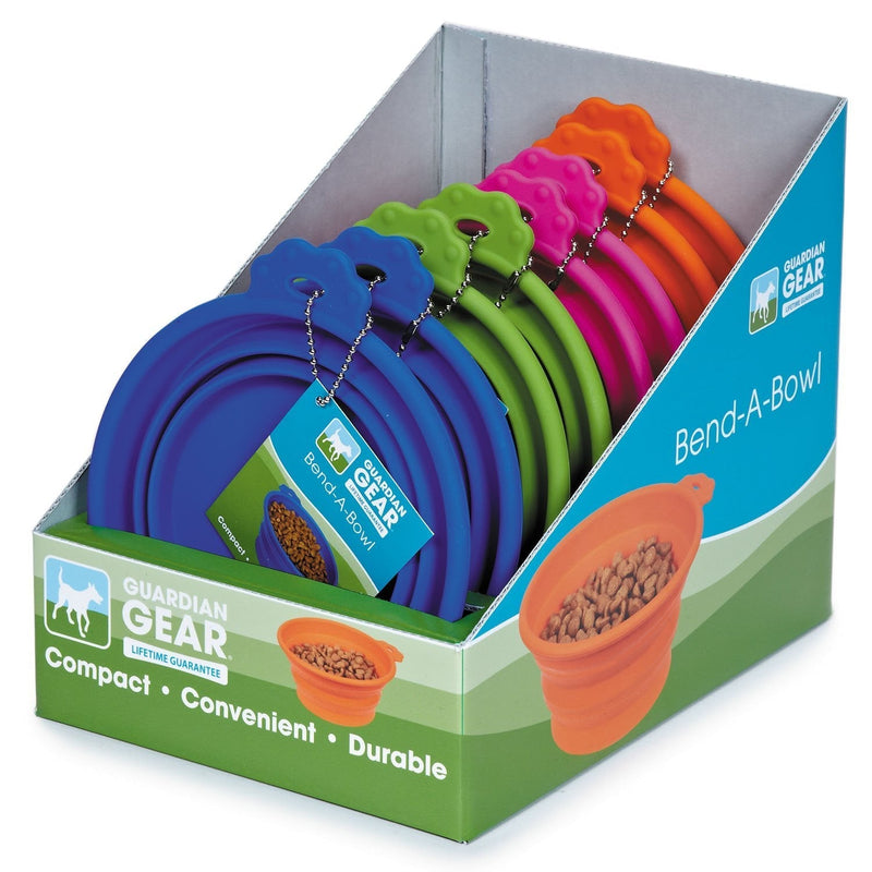 [Australia] - Guardian Gear Bend-a-Bowl Display of Dog Bowls (8 Pack) Small 