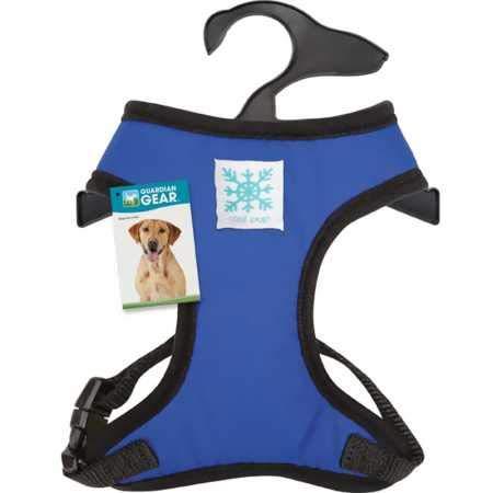 [Australia] - Guardian Gear Cool Pup Reflective Harness for Dogs, Medium, Light Blue 