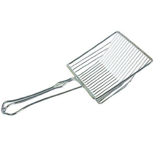 [Australia] - Almost Invisible Speed Scoop - Light, Stainless Steel, Sift Free Wire Cat Litter Scoop 