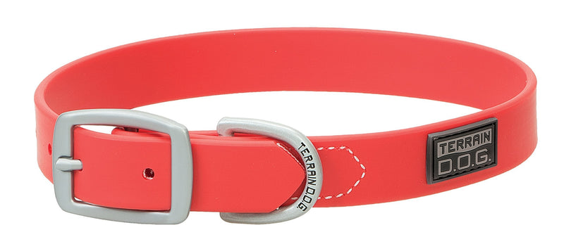 [Australia] - Terrain D.O.G. Brahma Webb Dog Collar 19" x 1" Red 