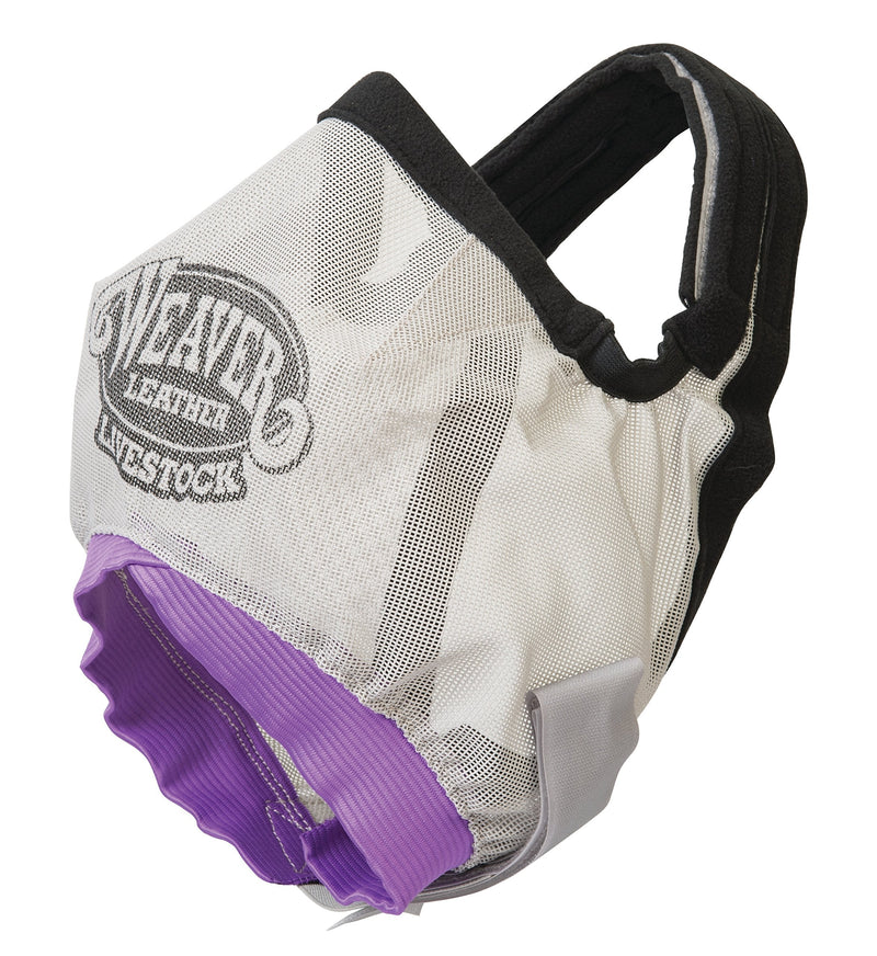 Weaver Leather Livestock Cattle Fly Mask , Gray/Purple - PawsPlanet Australia