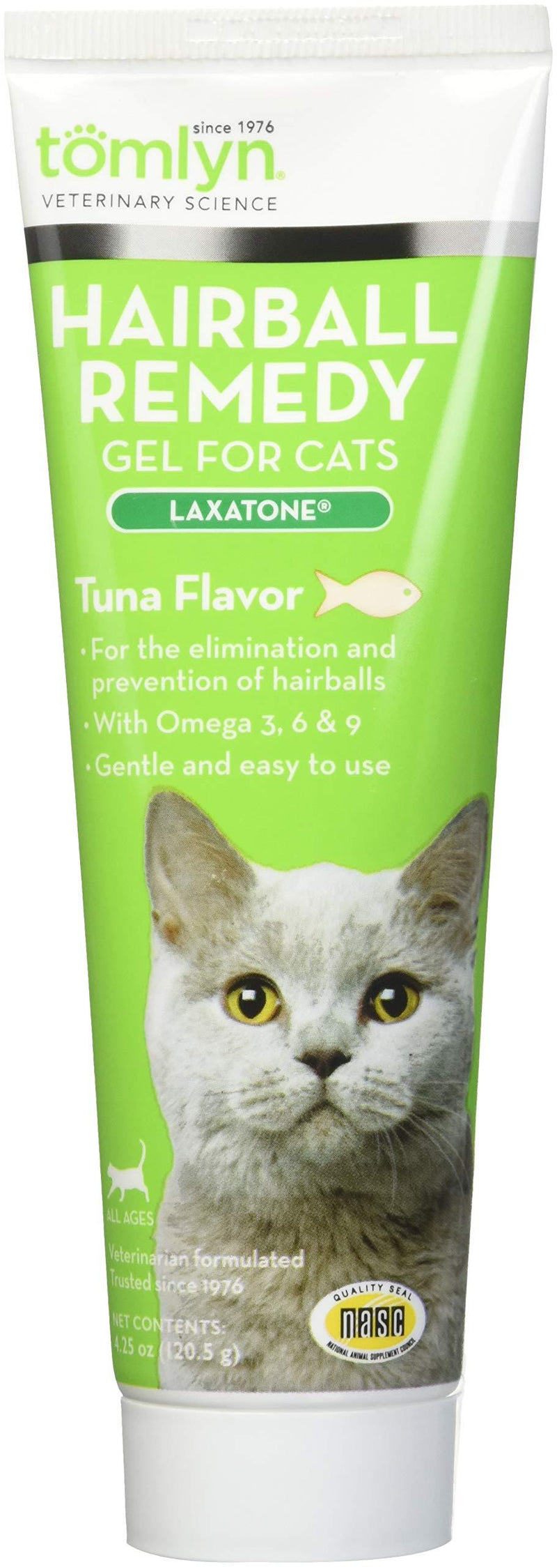 TOMLYN Laxatone in Tuna for Hairball Relief 4.25oz Each (3 Pack) - PawsPlanet Australia