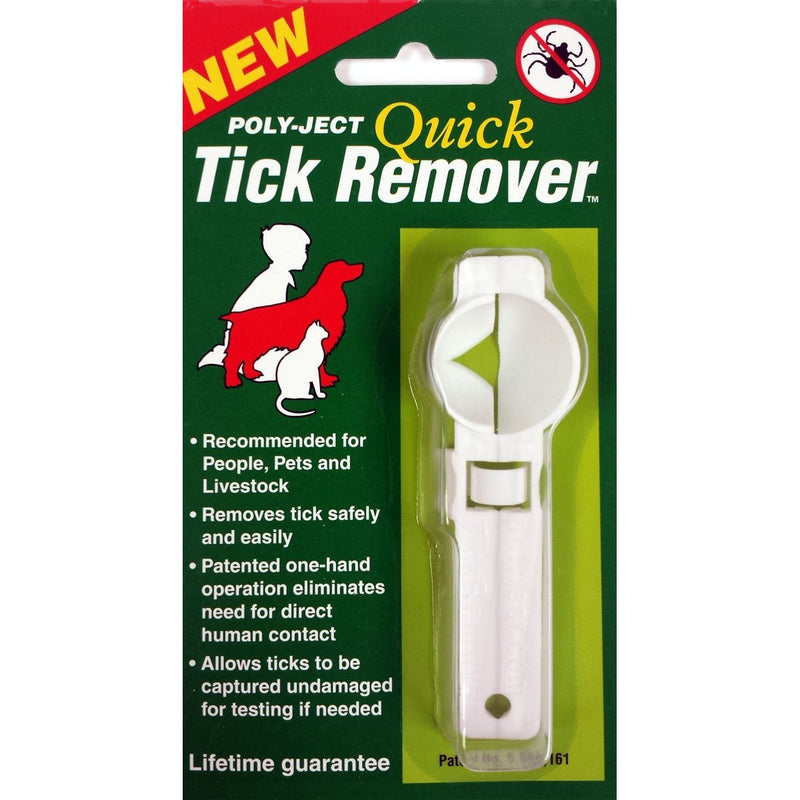Dennco Tick Removal Tool, White - PawsPlanet Australia