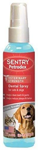 Sentry Petrodex Dental Spray Helps Clean Teeth and Gums for Cats Dogs 4 oz - PawsPlanet Australia