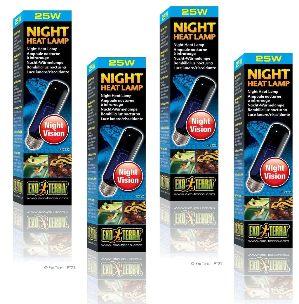 [Australia] - Exo Terra Night-Glo Moonlight Lamp, 25-Watt (4 Pack) 