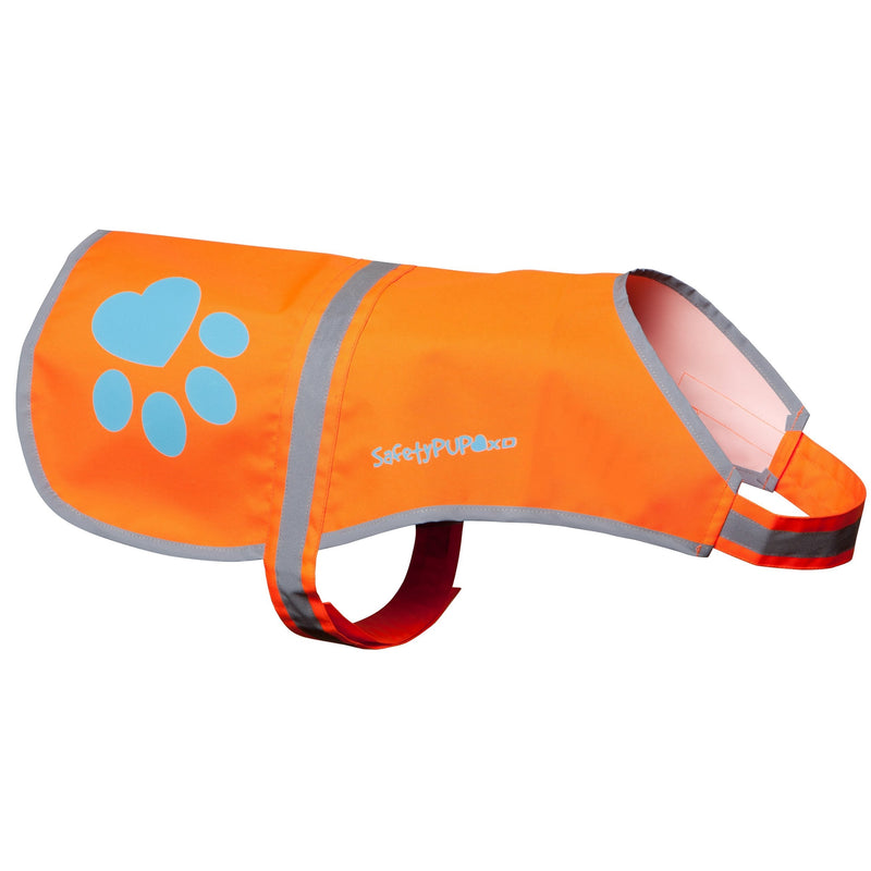 SafetyPUP XD - Reflective Dog Vest. Hi-Visibility, Fluorescent Blaze Orange Dog Vest Helps Protect Your Best Friend. Safeguard Your PUP from Motorists & Hunting Accidents, On or Off Leash. (X-Small) X-Small - PawsPlanet Australia