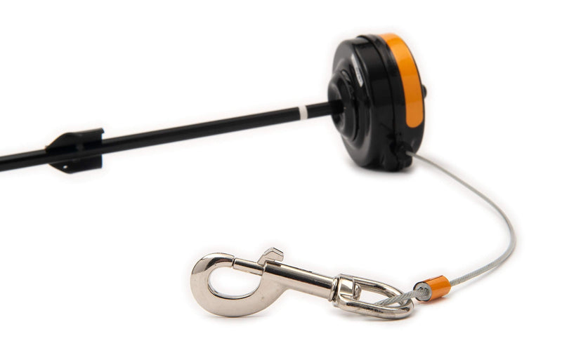 Small, Rotates 360 Degrees for Maxium Play Area, Dog Retractable Tie-Out Cable by Howard Pet Small - PawsPlanet Australia