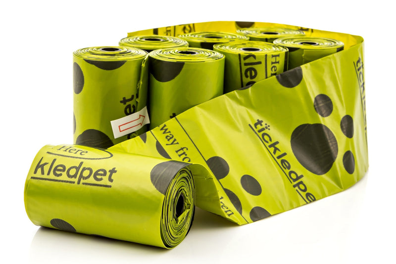 [Australia] - TickledPet Extra Strength Leak Proof Scented Dog Poop Pickup Bags, Lavender, 120 Count 