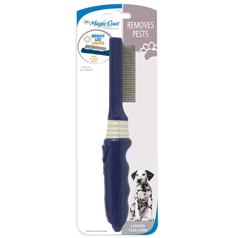 Four Paws Magic Coat Lighted Flea Comb for Dogs - PawsPlanet Australia