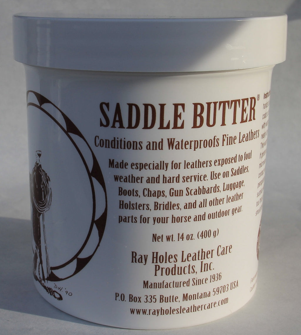 [Australia] - Ray Holes Saddle Butter, Ideal For Use on Saddles, Boots, Chaps, Gun Scabbards, Luggage, Holsters, Bridles and Tooled Leather And More, Pint Size 