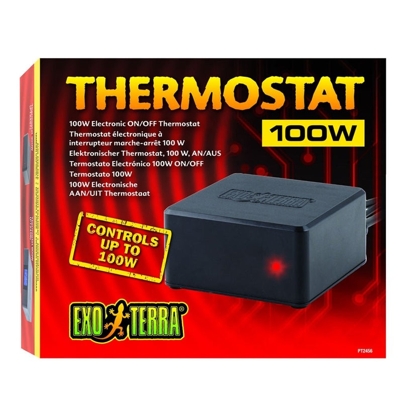 Hagen Exo-Terra Electronic ON/Off Thermostat, 100 Watt - PawsPlanet Australia
