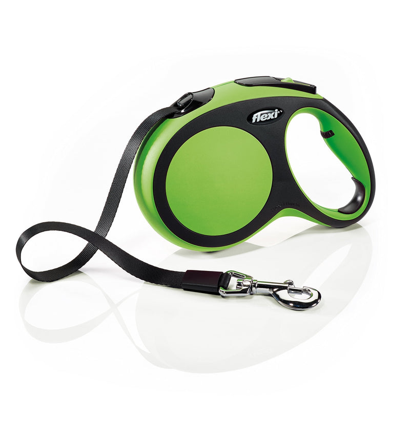 [Australia] - FLEXI New Comfort Retractable Dog Leash (Tape), 16 ft, Large, Green (CF30T5.250.G) 