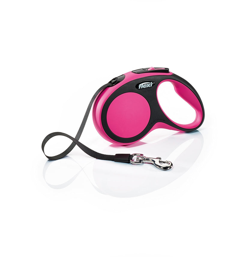 [Australia] - FLEXI Comfort Retractable Dog Leash in Pink, 16' Small, 16 ft 
