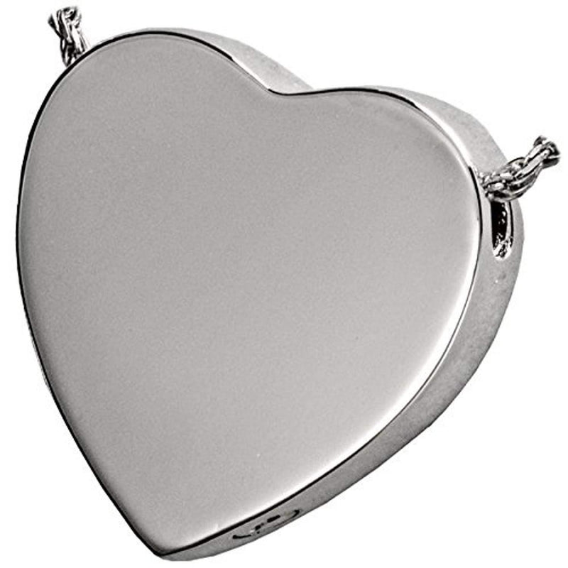 [Australia] - Memorial Gallery 3109gp Peaceful Heart 14K Gold/Sterling Silver Plating Cremation Pet Jewelry Sterling Silver 