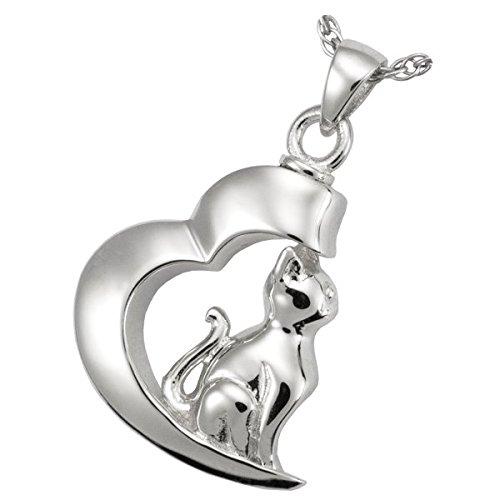 [Australia] - Memorial Gallery Pets 3068D-GP Pet in My Heart Dog 14K Plating (14K Over Sterling Silver) Pet Jewelry Cat 