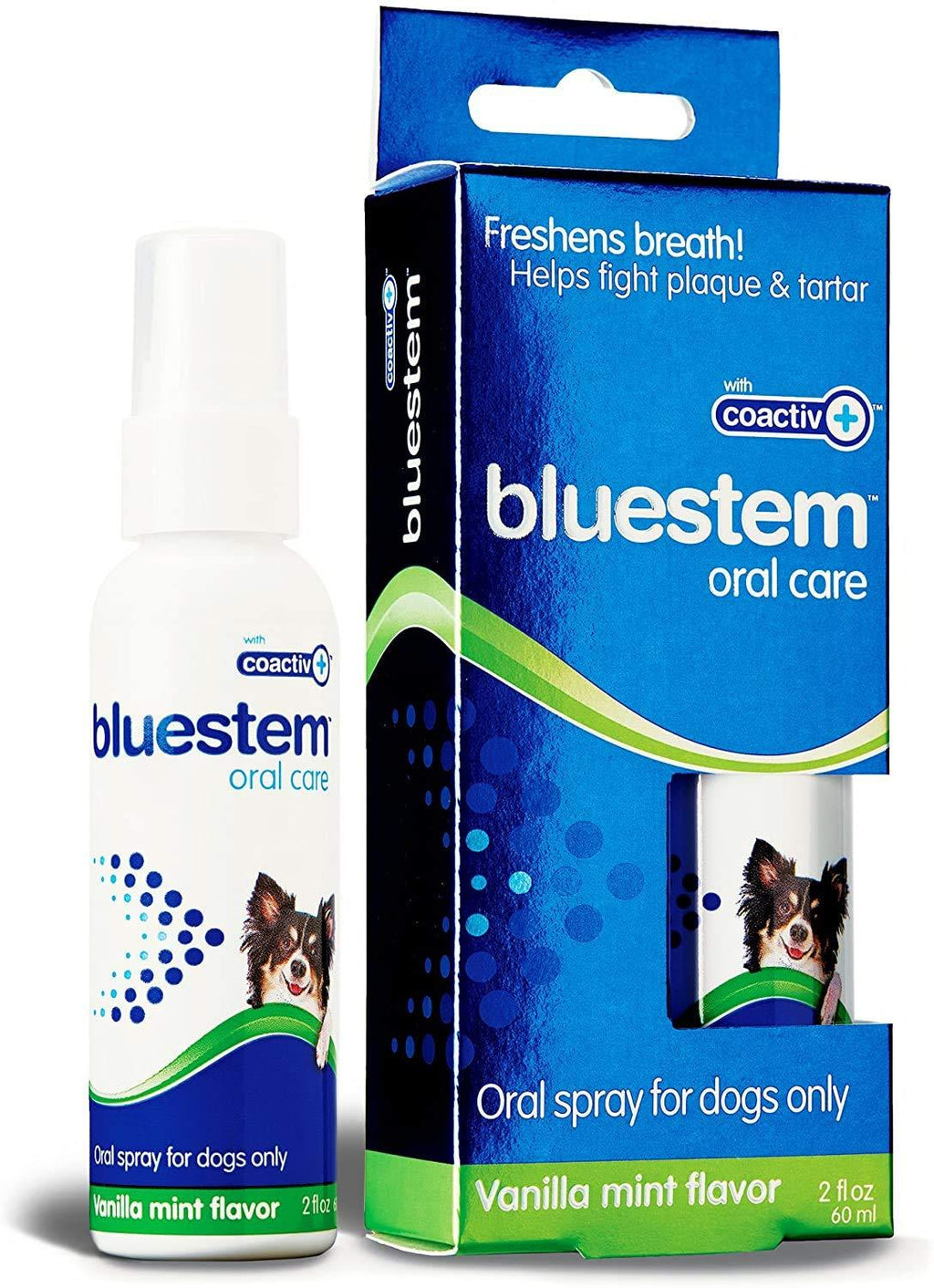Dog Oral Spray Breath Freshener: Pet Dental Teeth & Mouth Cleaning Spray That Treats All Dogs Bad Breath Smell When Breathing. Tooth Tartar + Plaque Cleaner Remedy. Small Mint Flavor Remover for Pets - PawsPlanet Australia