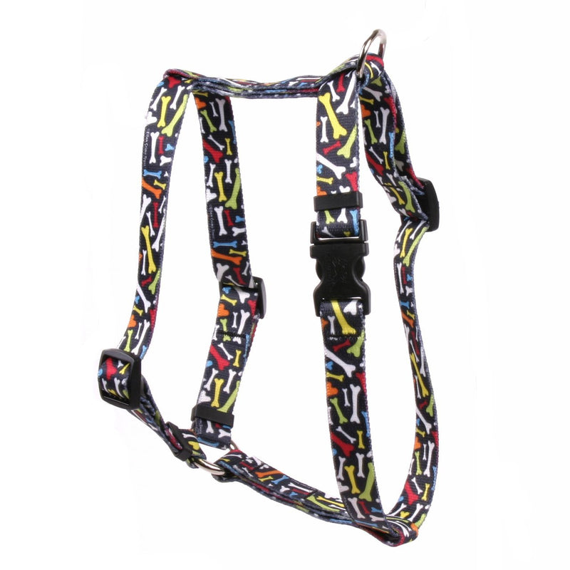 [Australia] - Yellow Dog Design Crazy Bones Roman Style H Dog Harness Large 20" - 28" 