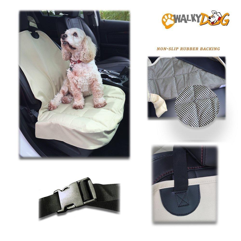 [Australia] - WALKY Dog Front Seat Covers for Cars Trucks and SUVs Tan 