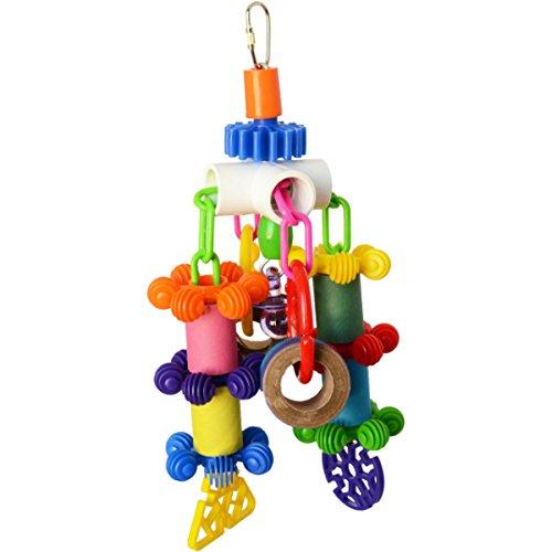 [Australia] - Super Bird SB878 4 Way Fun Bird Toy, Medium/Large Bird Size, 11" x 4.5" 