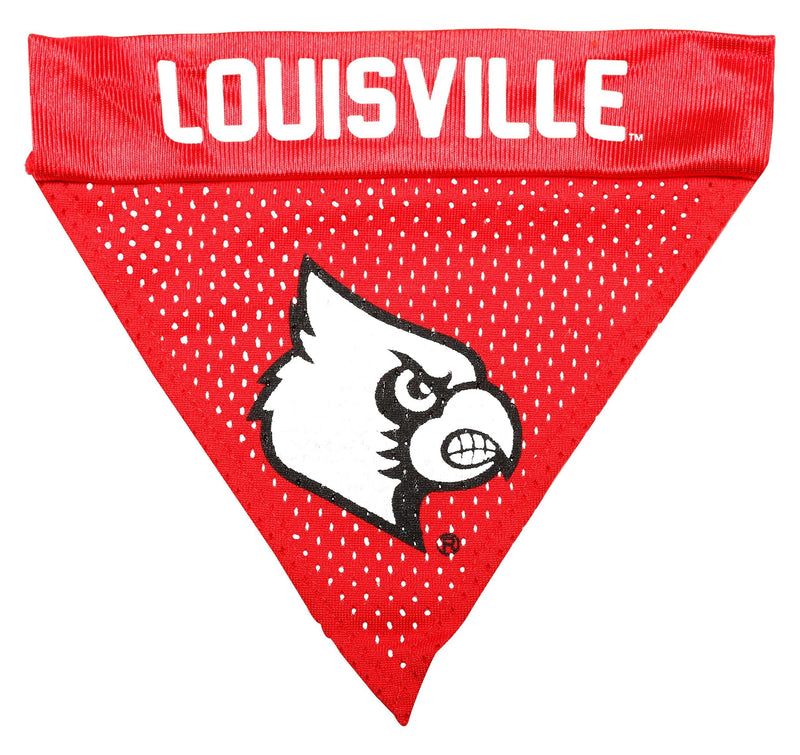 [Australia] - Pet Goods NCAA Louisville Cardinals Collar Bandana, One Size 