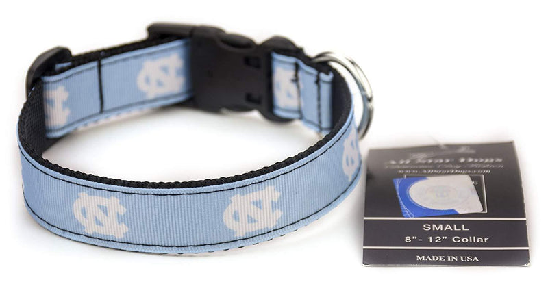 [Australia] - All Star Dogs North Carolina Tar Heels Ribbon Dog Collar - Small 