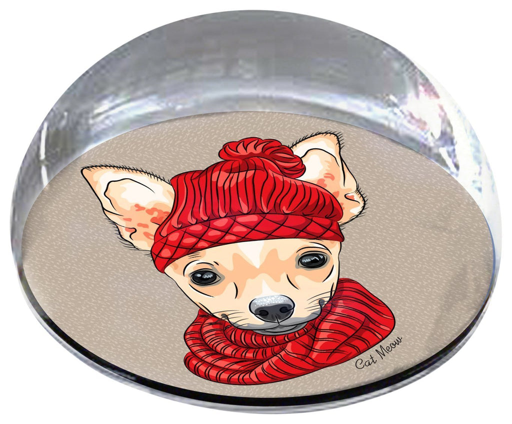 [Australia] - Forever Crystal Winter_Chihuahua Magnet Crystal 