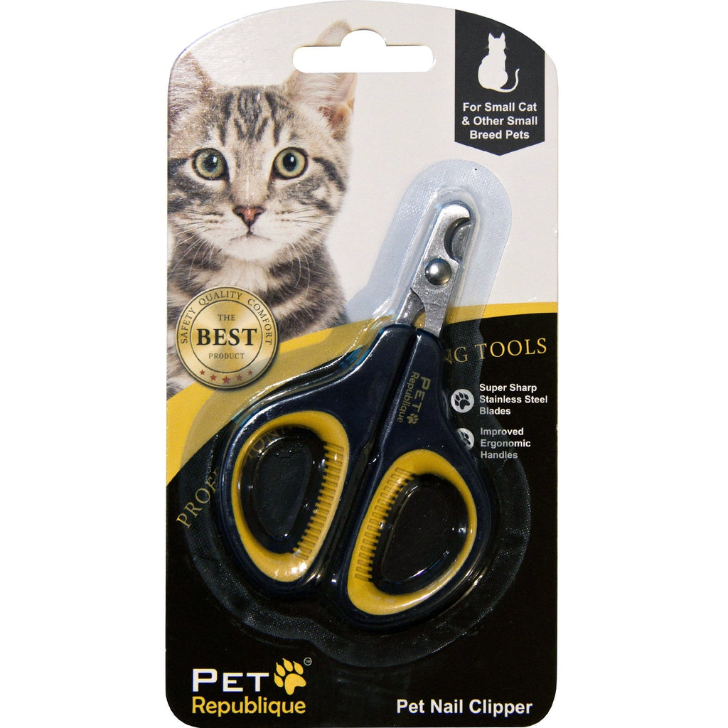 Cat Nail Clippers by Pet Republique – Professional Stainless Steel Claw Trimmer for Cat, Kitten, Hamster, & Small Breed Animals - PawsPlanet Australia