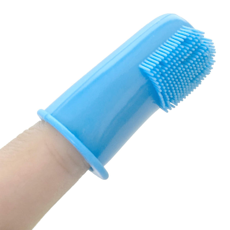 Dog Finger Toothbrush by Pet Republique Set of 6 - Dental Brush for Large to Small Dogs, Cats, and Most Pets Finger Toothbrushes 6 Count (Pack of 1) - PawsPlanet Australia
