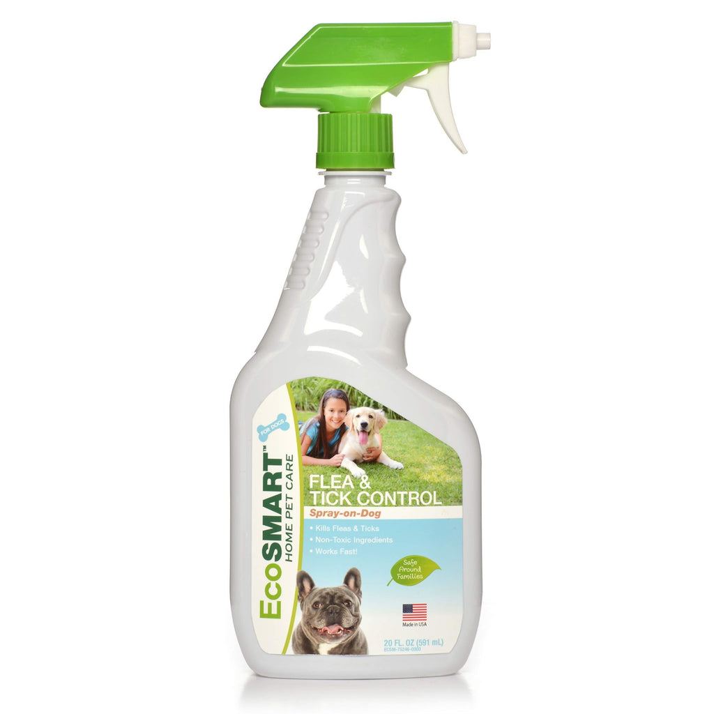 Ecosmart Spray-On Dog Flea & Tick Killer 20 oz RTU - PawsPlanet Australia