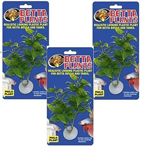 [Australia] - Zoo Med Betta Philo Plants (3 Pack) 