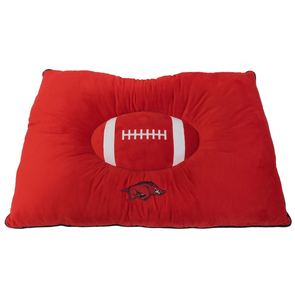 [Australia] - Pets First Collegiate Pet Accessories, Dog Bed, Arkansas Razorbacks, 30 x 20 x 4 inches 