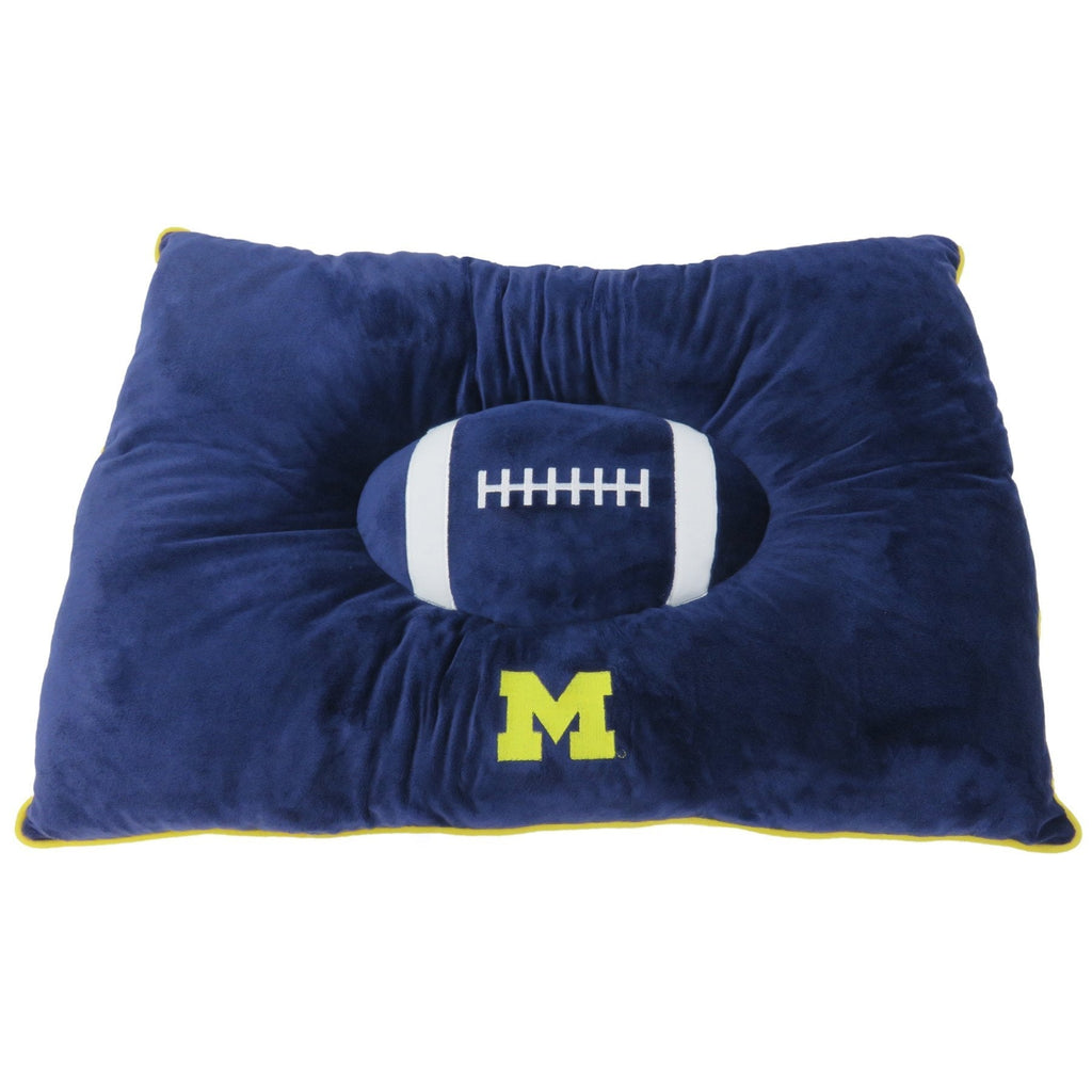 [Australia] - Pets First Collegiate Pet Accessories, Dog Bed, Michigan Wolverines, 30 x 20 x 4 inches 