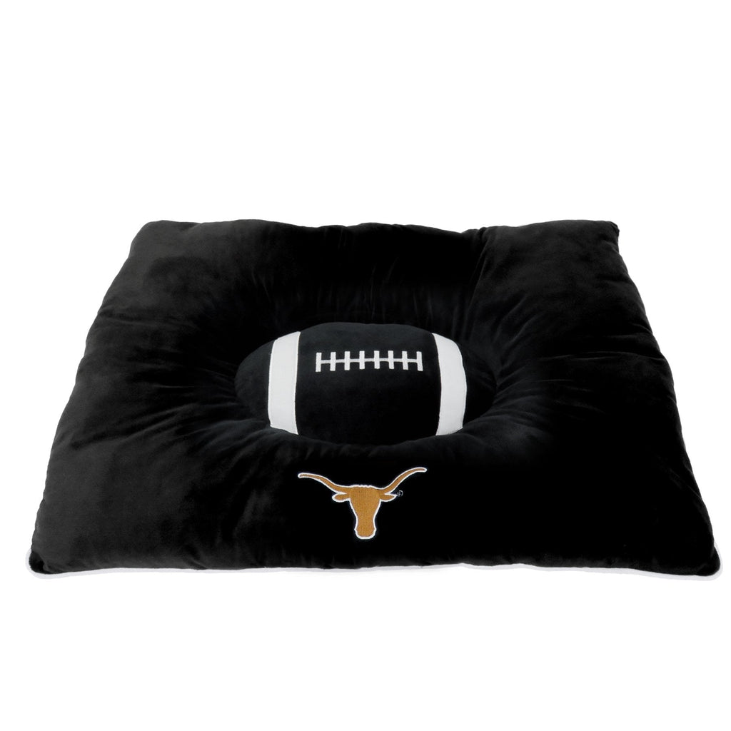 [Australia] - Pets First Collegiate Pet Accessories, Dog Bed, Texas Longhorns, 30 x 20 x 4 inches 