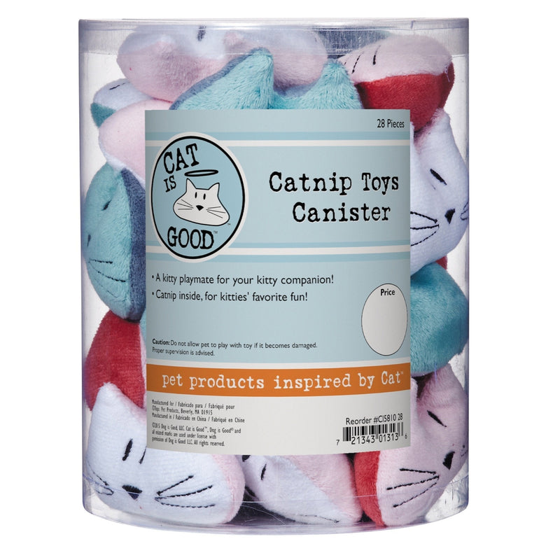 [Australia] - Cat Is Good 28 Piece Catnip Toy Canister 