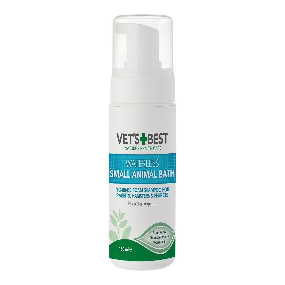 Vet's Best Small Animal Waterless Bath |No Rinse Dry Shampoo for Small Animals, 150ml - PawsPlanet Australia