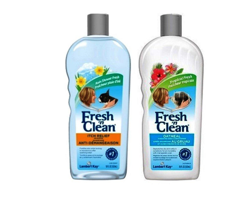 [Australia] - Fresh 'n Clean Itch Relief Shampoo and Conditioner Bundle: (1) Itch Relief Shampoo, and (1) Oatmeal Baking Soda Conditioner 