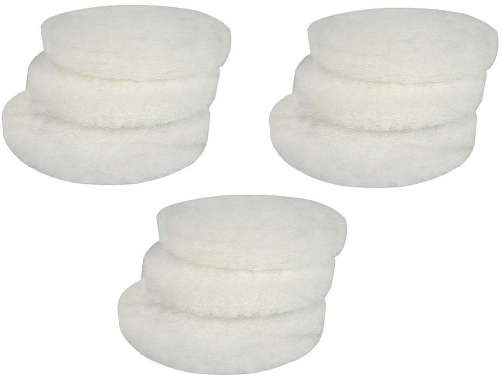 [Australia] - EHEIM Fine Filter Pad (White) for Classic External Filter 2211 - 9 Total Filters (3 Packs with 3 per Pack) 
