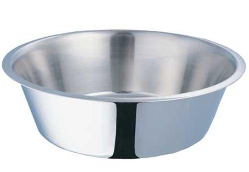 [Australia] - Bonka 800008 Stainless Steel Standard 1 Quart Bowl Cage Cup Dish Bird Dog Food Water 