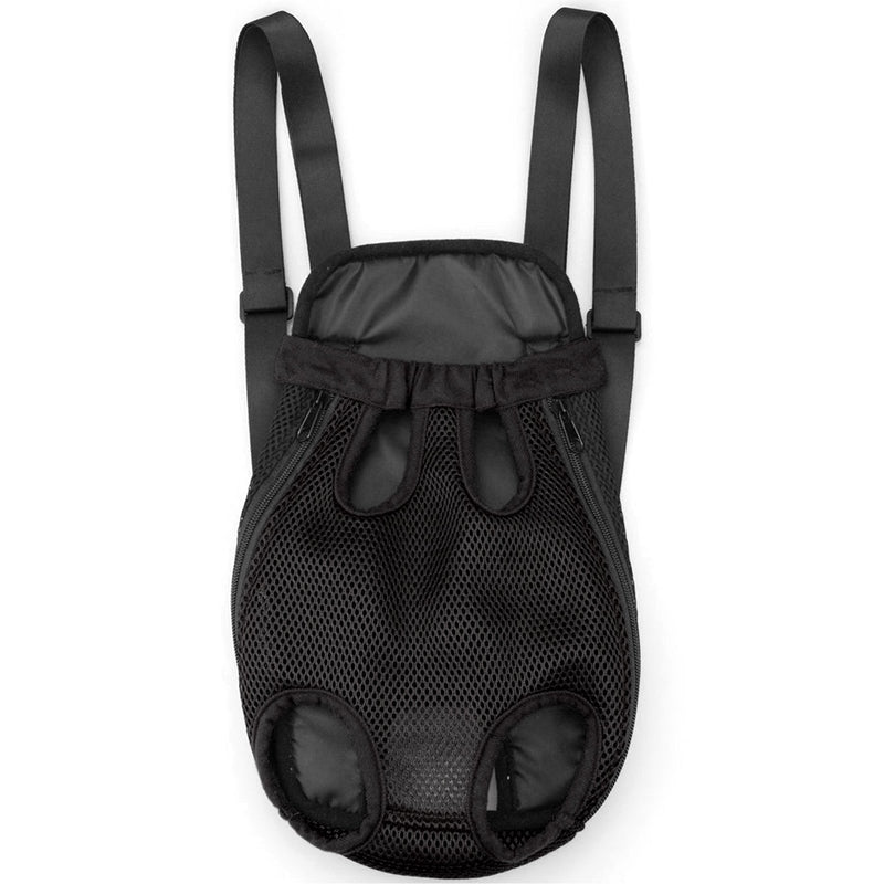 [Australia] - Alfie Pet - Alex Pet Backpack or Front Carrier with Adjustable Strap Medium Black 