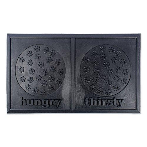 [Australia] - Bone Dry DII Non-Slip 100% Natural and Recycled Rubber Water-Proof Hungry & Thirsty Small 