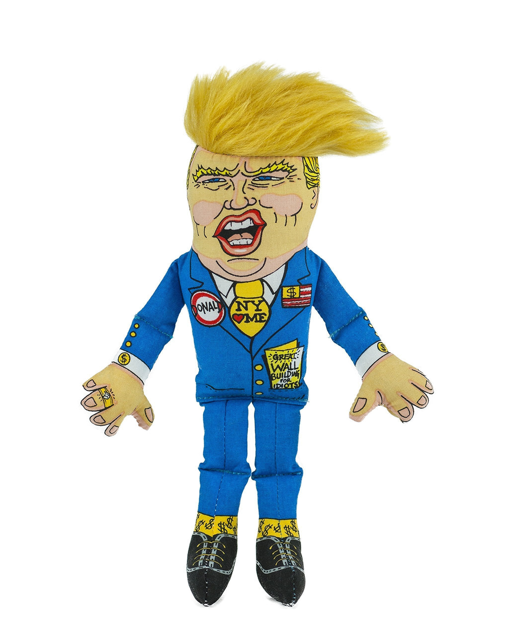 [Australia] - FUZZU Donald Trump Special Edition Political Parody Novelty Small (8") Cat Toy - Durable & Non-Toxic with U.S. Grown Certified Organic Catnip 