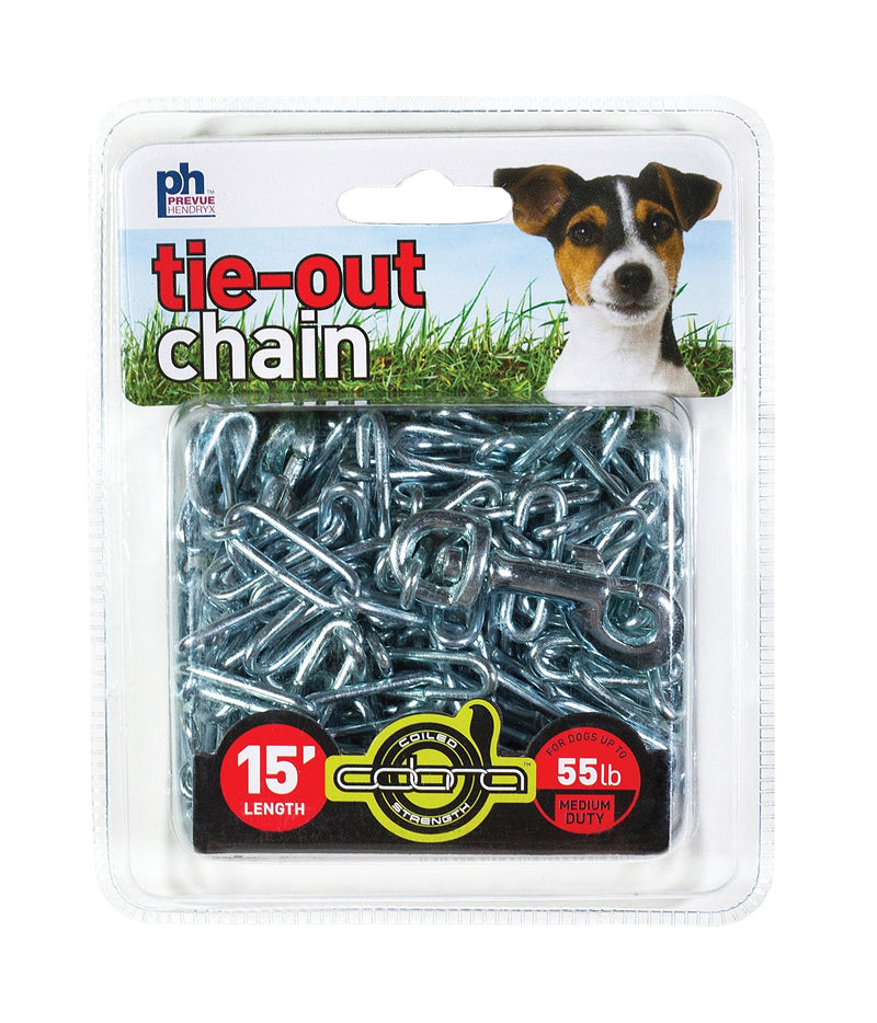 [Australia] - Prevue Pet Products 2114 Medium-Duty 15' Tie-Out Chain 