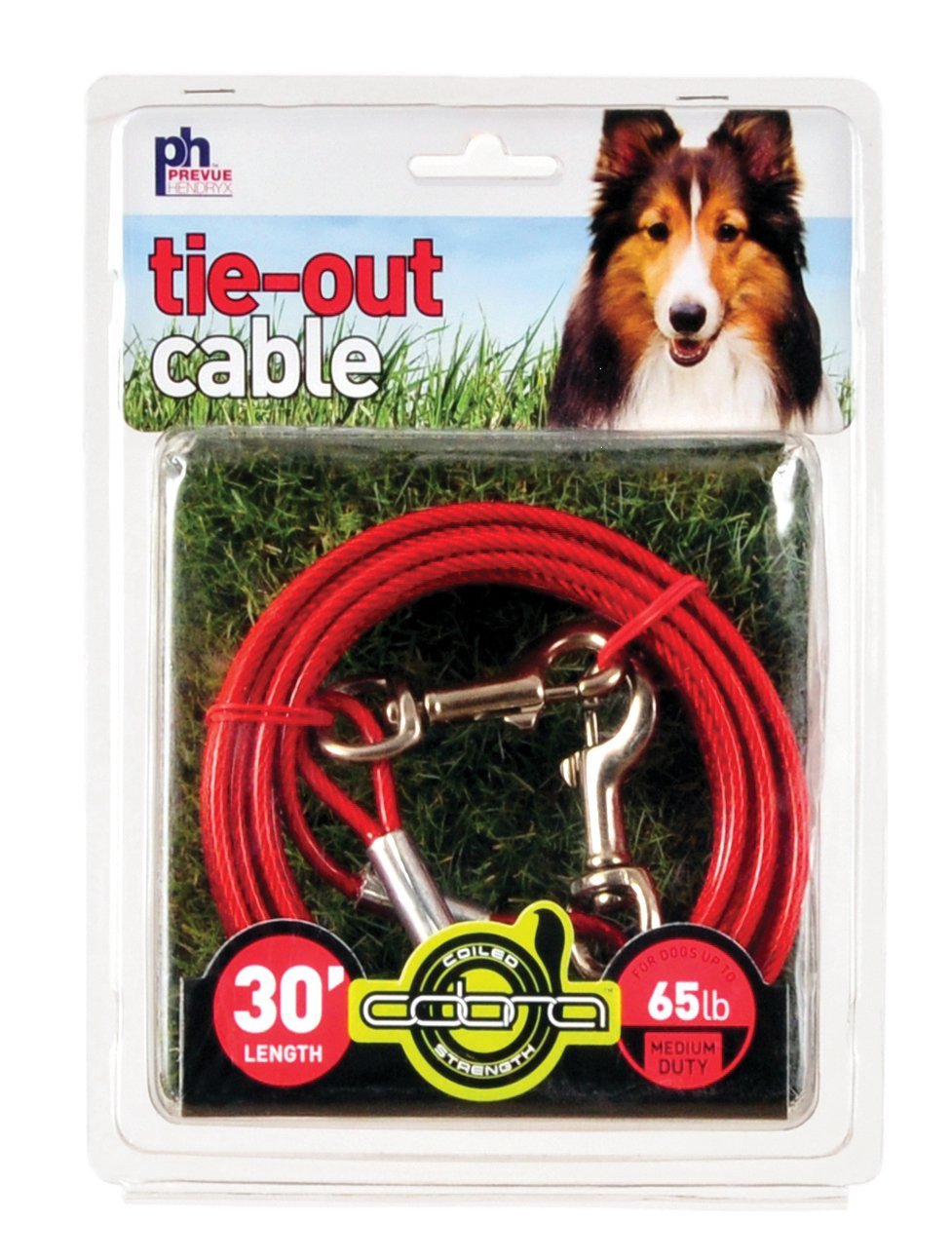 [Australia] - Prevue Pet Products 2121 Medium-Duty 30' Tie-Out Cable 