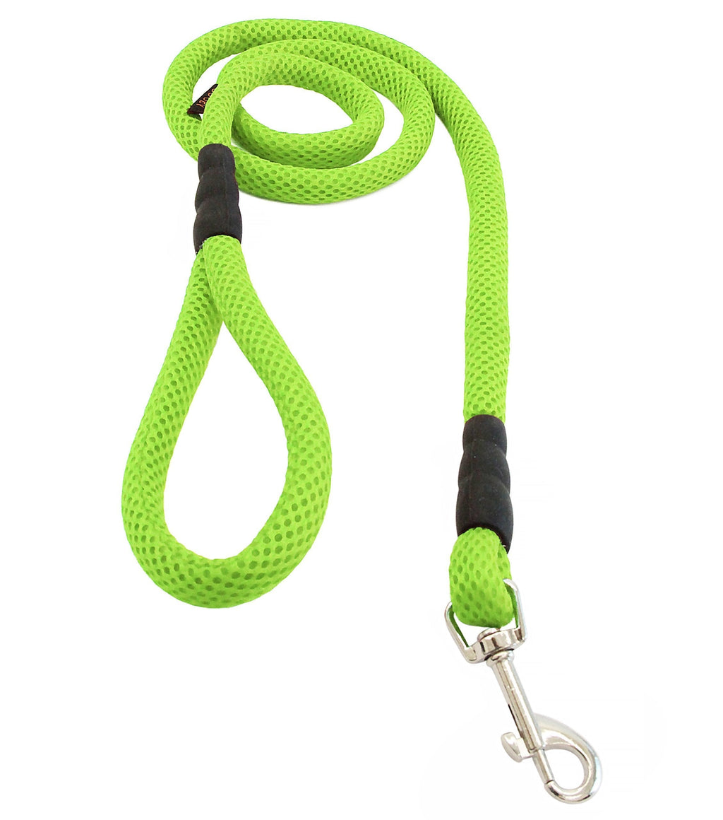 [Australia] - Gooby - Mesh Leash, 4 Feet Dog Leash 4' Green 